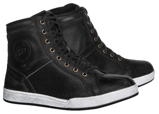 RJays Ace II Perforated Motorcycle Boots - Black