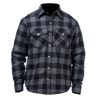 Rjays Regiment Flannel Shirt - Grey/Black