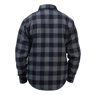 Rjays Regiment Flannel Shirt - Grey/Black