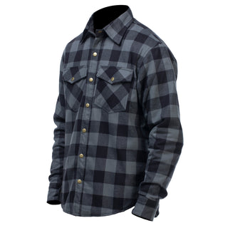 Rjays Regiment Flannel Shirt - Grey/Black