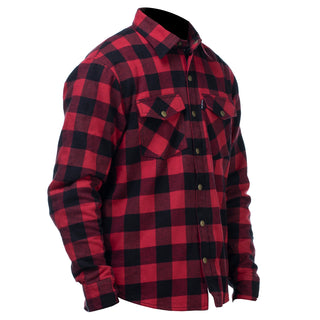 Rjays Regiment Flannel Shirt - Red/Black