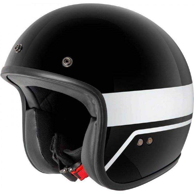Rjays Trophy Helmet With Studs - Black/White