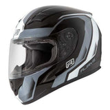 Rjays Grid Helmet - Gloss Black/White