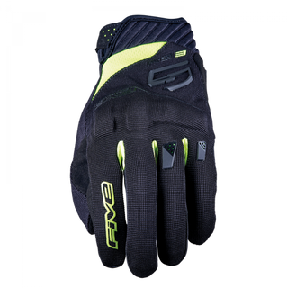 Five RS-3 Evo Street Urban Gloves - Black/Fluro