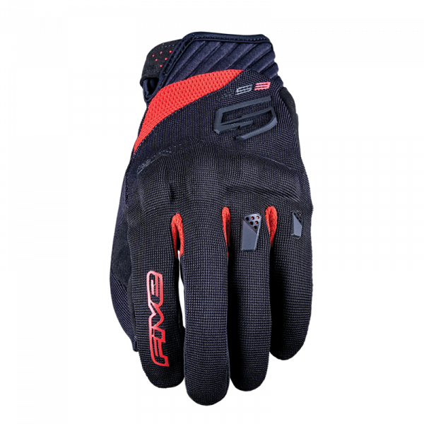 Five RS-3 Evo Street Urban Gloves - Black/Red