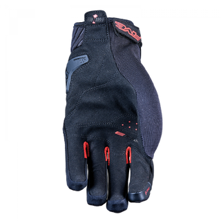 Five RS-3 Evo Street Urban Gloves - Black/Red