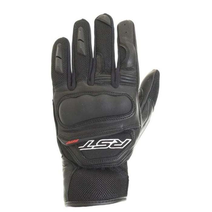 RST Urban Air CE Black Vented Motorcycle Gloves - Black