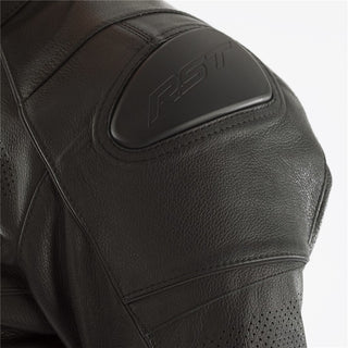 RST GT CE Motorcycle Leather Jacket - Black