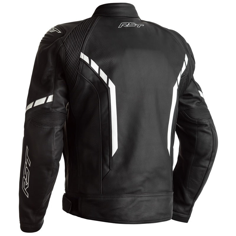 RST Axis CE Motorcycle Leather Jacket - Black