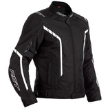 RST Axis CE Sport Waterproof Motorcycle Jacket - Black/White