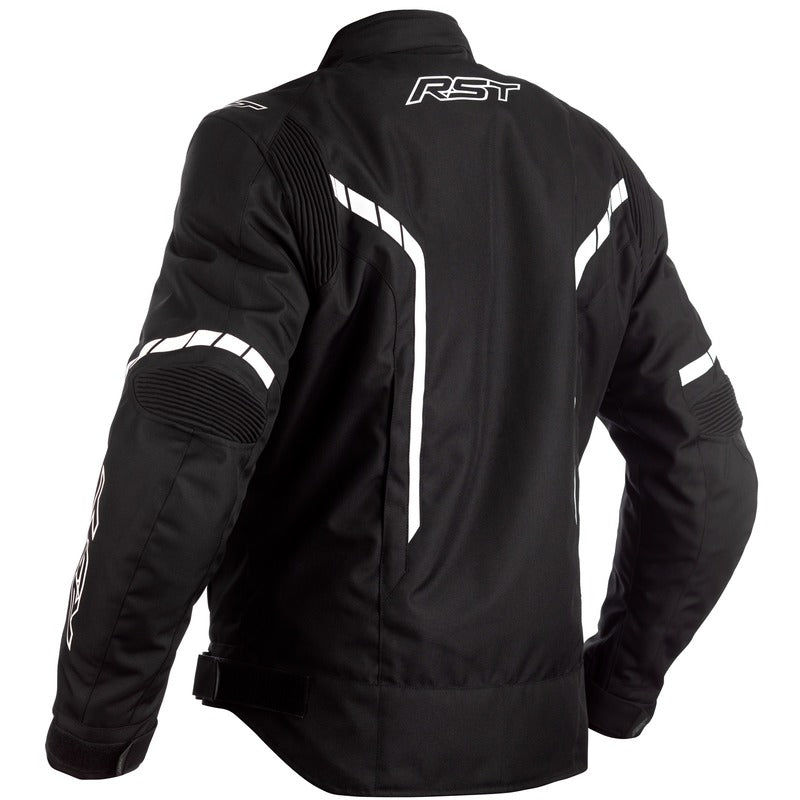 RST Axis CE Sport Waterproof Motorcycle Jacket - Black/White