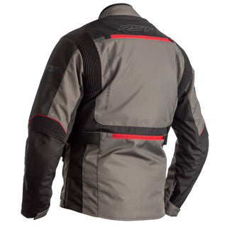 RST Atlas CE Waterproof Motorcycle Textile Jacket -  Grey/Black