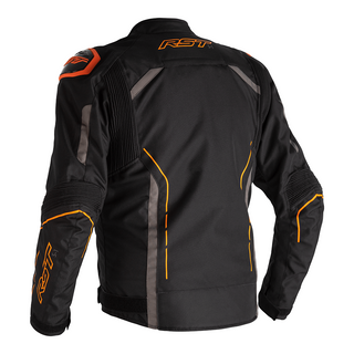 RST S-1 CE Sport Waterproof Jacket - Black/Flo Orange