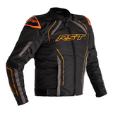 RST S-1 CE Sport Waterproof Jacket - Black/Flo Orange