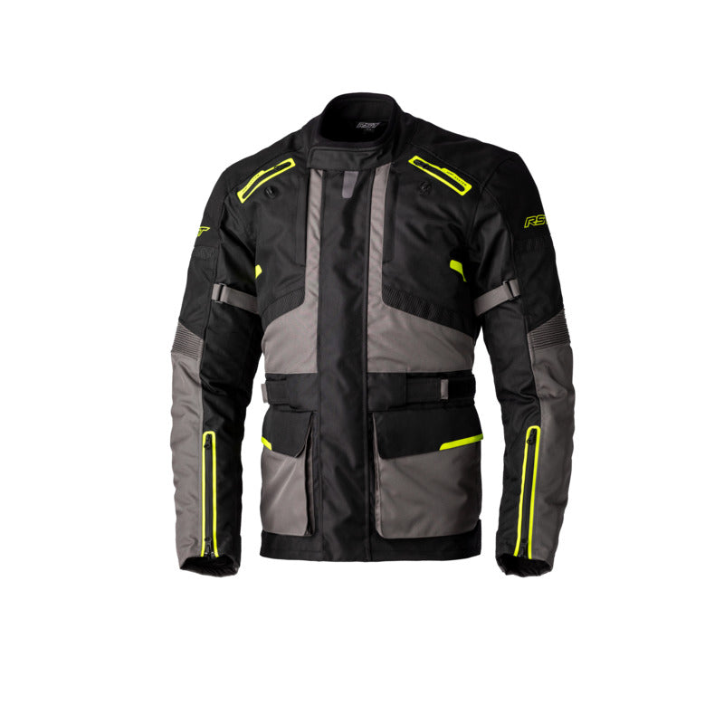 RST Endurance CE Waterproof Jacket - Black/Grey