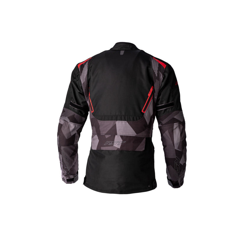 RST Endurance CE Waterproof Jacket - Black/Camo/Red