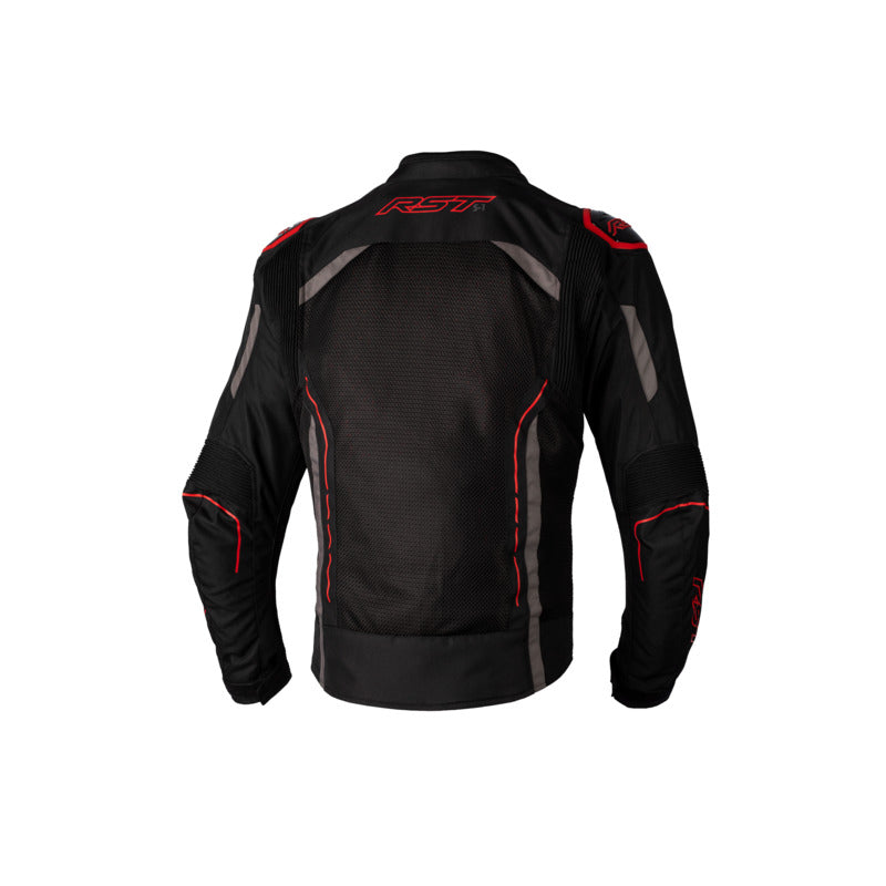 RST S-1 Vented Textile Jacket - Black/Red
