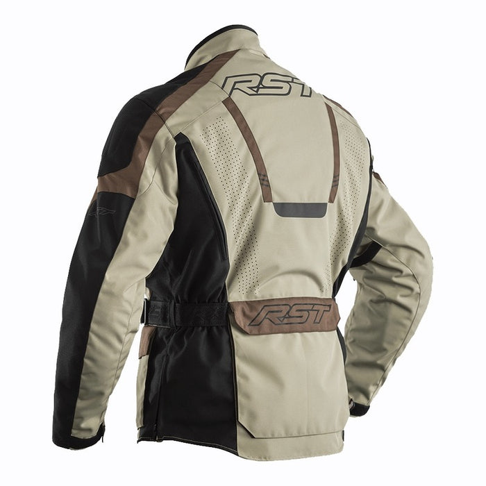 RST Rallye II Ce Waterproof Textile Motorcycle Jacket - Brown