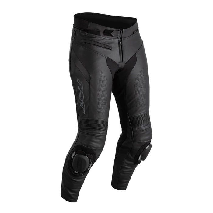 RST Sabre CE Leather Pants - Black — MotoHeaven