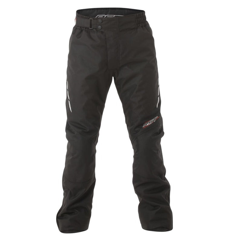 RST T-107 Mens Waterproof Motorcycle Textile Pants - Black