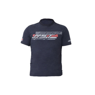 RST Speed Lines Motorcycle Tee - Black/Red