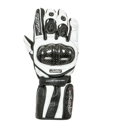 RST Gloves Delta 2 White - MotoHeaven