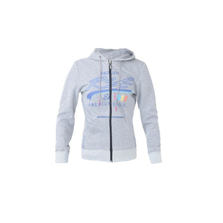 RST Ladies Casual Full Zip Hoodie - Grey/Marl