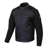 Merlin Ridge Leather Cotec Jacket - Black