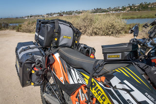 Nelson-Rigg SE-4025 Waterproof 25L Tailbag - Black/Grey