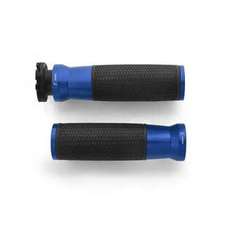 Rizoma Urlo 22mm Grips GR222U - Blue