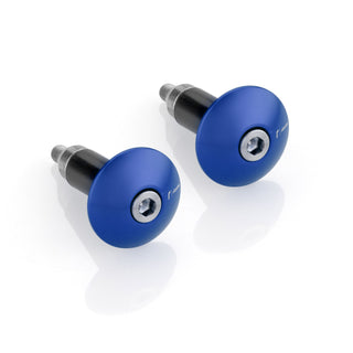 Rizoma Bar Ends / Handlebar Caps MA531U - Blue