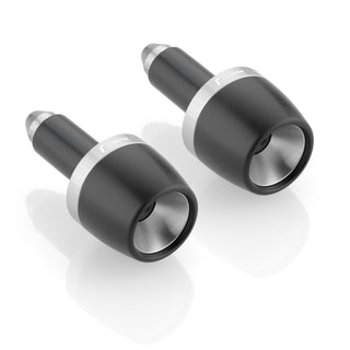 Rizoma 2color Conical Bar End Plug MA532A - Silver