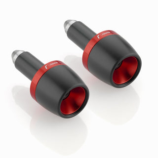 Rizoma 2color Conical Bar End Plug MA532R - Red