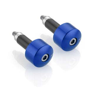 Rizoma Bar Ends / Handlebar Caps MA534U - Blue