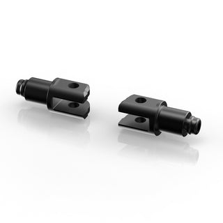 Rizoma Peg Adaptors for Footpegs PE650B - Black
