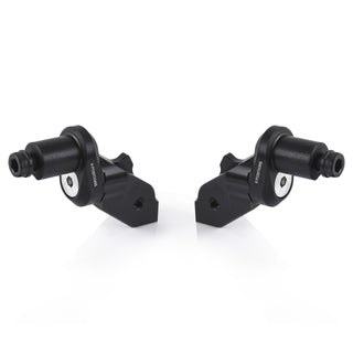 Rizoma Eccentric Rider Peg Adapters PE721B - Black