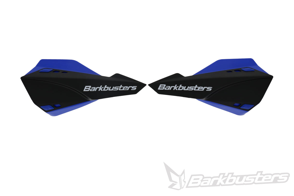 Barkbusters Sabre Mx/Enduro Handguard - Black With Deflectors In Blue