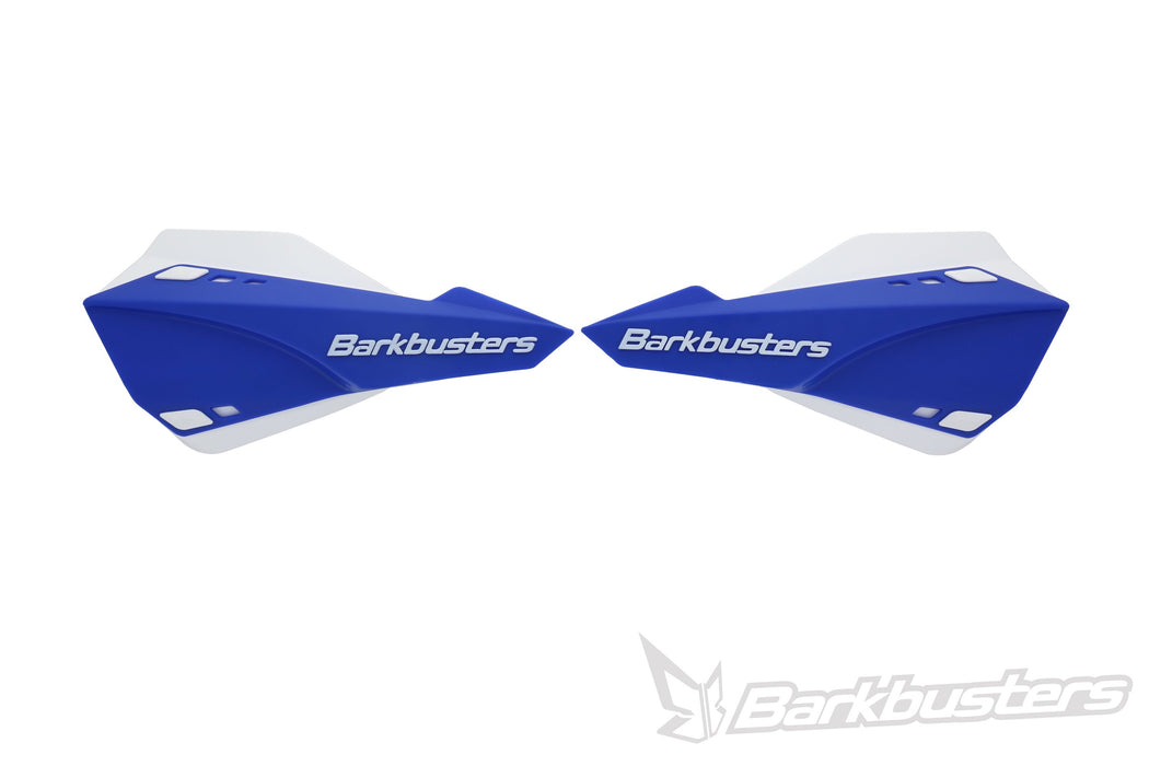 Barkbusters Sabre Mx/Enduro Handguard - Blue With Deflectors In White