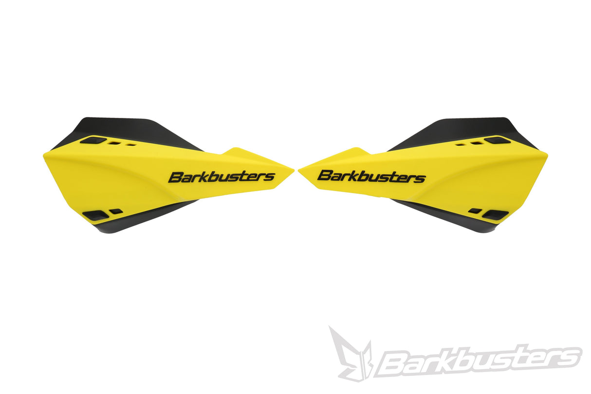 Barkbusters Sabre Mx/Enduro Handguard - Yellow With Deflectors In Black