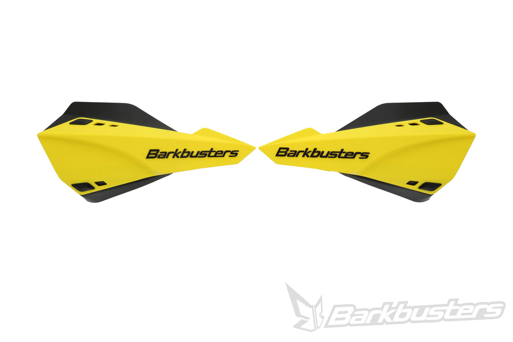 Barkbusters Sabre Mx/Enduro Handguard - Yellow With Deflectors In Black