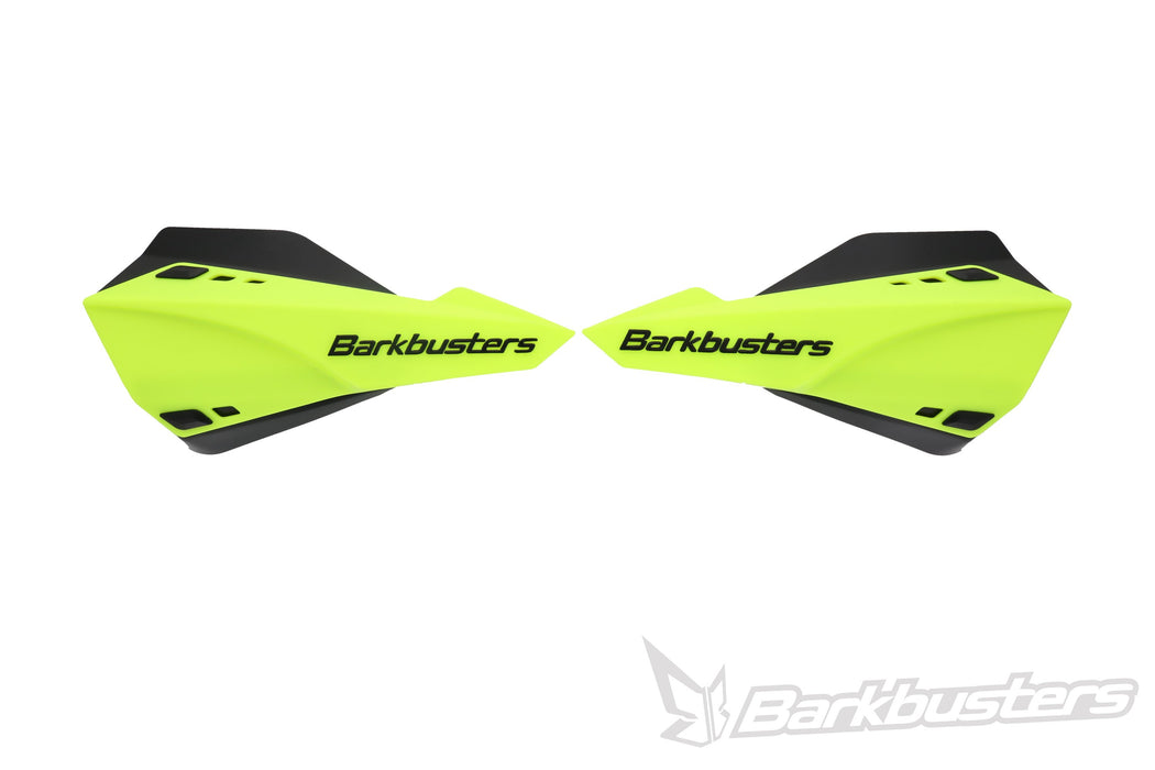 Barkbusters Sabre Mx/Enduro Handguard - Yellow Hiviz With Deflectors In Black