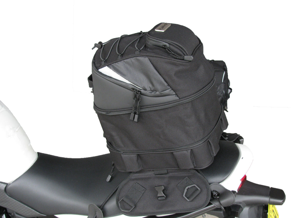 RJays Adventurer Motorcycle Seat Bag - Black
