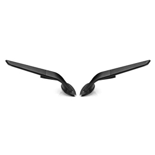 Rizoma Stealth Left & Right Mirror Pair - Black