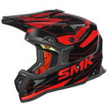SMK Allterra Slope (MA230) Helmet - Matt Black Red