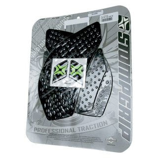 Stompgrip Kawasaki ZX-6R (09-19) Streetbike Tank Pad Kit - Black