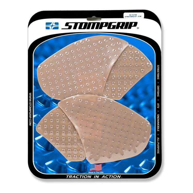 Stompgrip Ducati 1299 (18-20)Panigale V4 Streetbike Tank Pad Kit - Clear