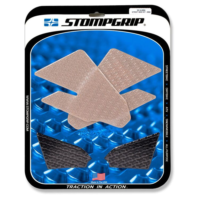 Stompgrip BMW F800GS (13-18) Streetbike Icon Tank Pad Kit - Clear