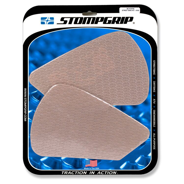 Stompgrip BMW R1200GS (17-18) Streetbike Icon Tank Pad Kit - Clear
