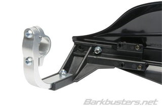 Barkbusters Storm Handguard - Single Point Clamp Mount 22mm - Black