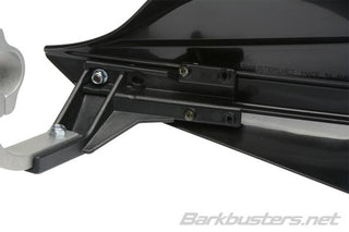 Barkbusters Storm Handguard - Single Point Clamp Mount 25.4mm - Black